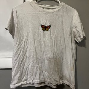 john galt butterfly crop top